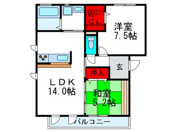 プルミエの物件間取画像